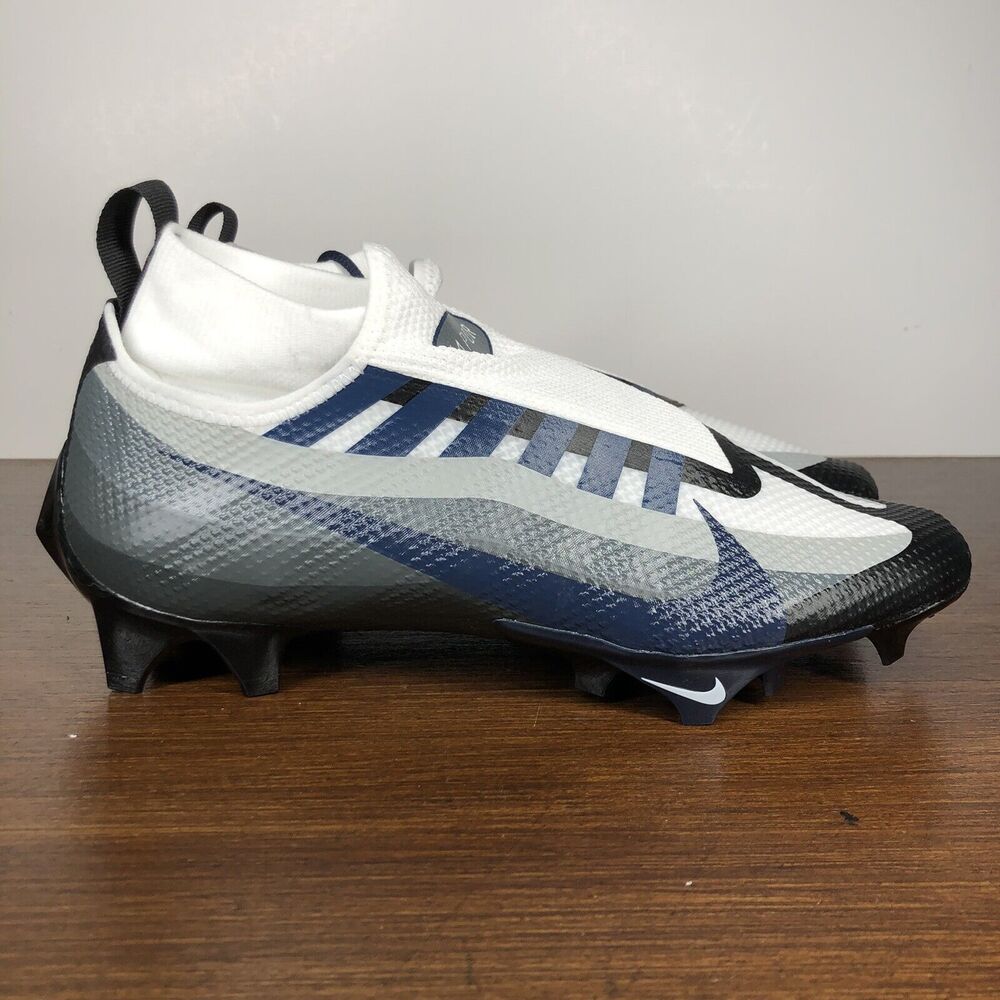 Nike Vapor Edge Pro 360 TB Black Navy Blue Football Cleats Mens 8